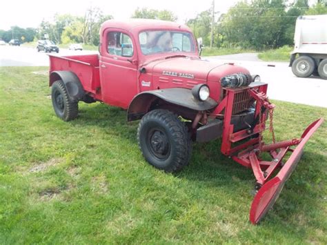 1950 Dodge Power Wagon Runs And Drives Very Rare Low Reserve For