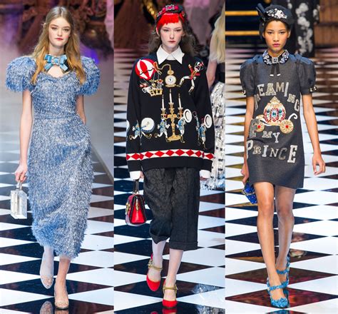 Dolce And Gabbanas Fall Show Was A Full On Fashion Fairy Tale