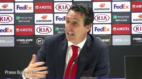 So you just gon give me a place on the bench on my birthday at my birthday party on my birthday with a place on the bench? Unai Emery full reaction to beating Vitoria SC in UEFA ...