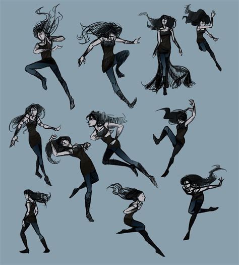 Pose Practice With Blue By Lostie815 On Deviantart In 2023 Drawing
