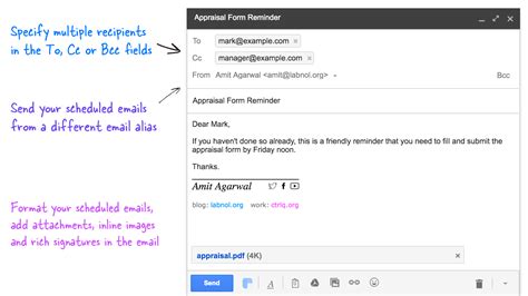 Just like any other written communication, there is a proper form to keep in mind when se. How to Schedule Emails in Gmail for Sending at a Later Date