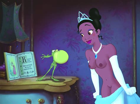 Rule 34 Black Hair Book Breasts Brown Eyes Disney Disney Princess Edit Female Frog Gloves