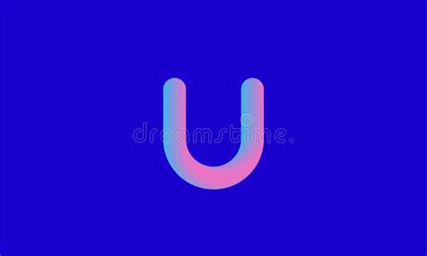 3d Gradient Letter U3d Letters U Logo Designgradient U3d Decorative