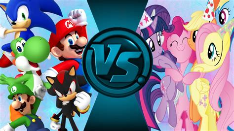 Sonia and her friends singing the 'my little pony: Team Mario & Sonic vs My Little Pony! Salt Assault - YouTube