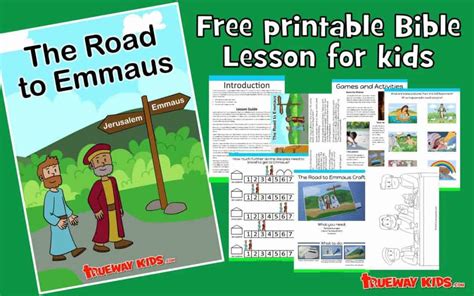 The Road To Emmaus Bible Lesson For Kids Trueway Kids