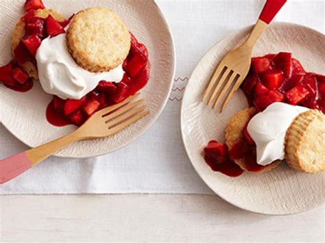 Ginger Strawberry Shortcakes Recipe Food Network Kitchen Food Network