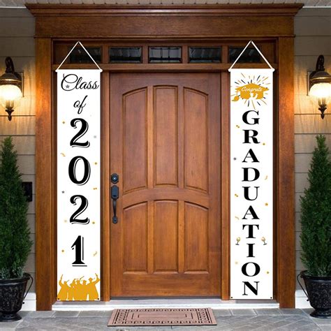 Buy Kmuysl 2020 Graduation Bannershanging Flags Porch Sign And Class Of