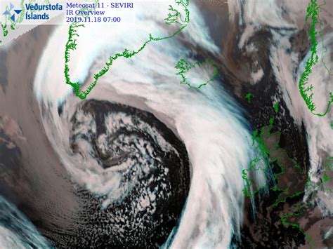 A Large Monster Cyclone Moving Across The North Atlantic Will Continue