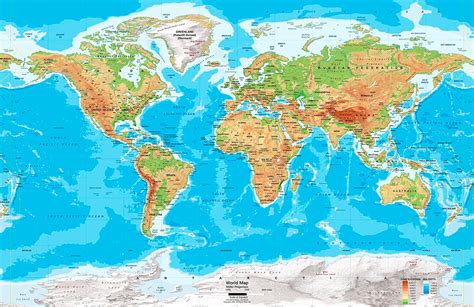 Mapa Mundial Mapamundi Mapa Del Mundo Atlas Politico Fisico Mudo Porn