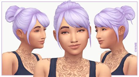 Sims 4 Cc Maxis Match Long Hair Someva