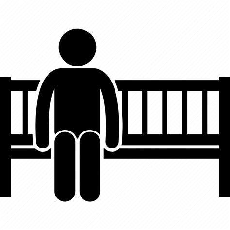 Bench Chair Man Seat Sit Sitting Icon Download On Iconfinder