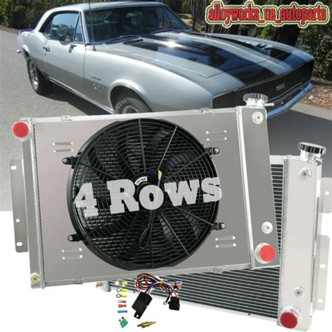 ROW RADIATOR Shroud Fan Kits For Chevy Camaro Pontiac Firebird Big Block PicClick