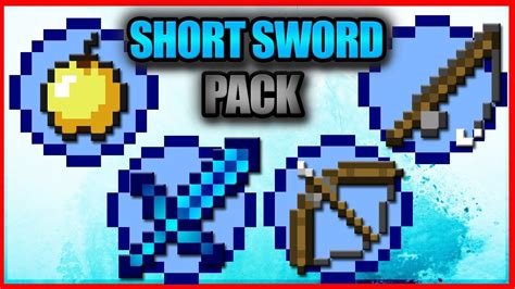 Minecraft Pvp Texture Pack L Short Sword 1718 Youtube