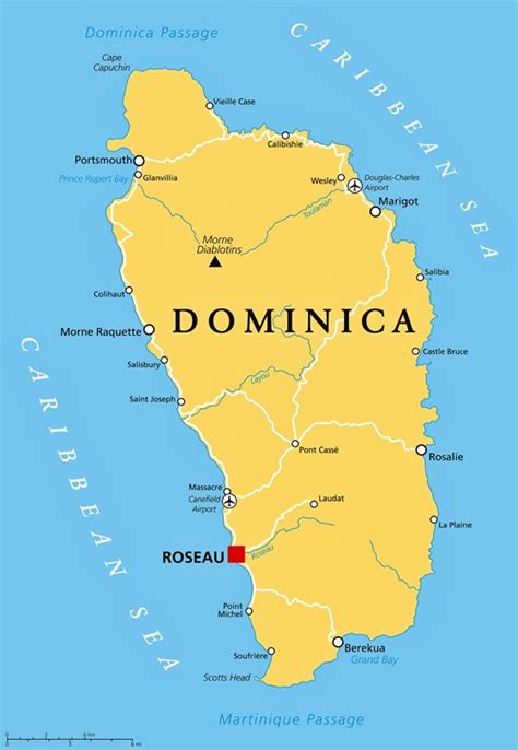 Reiseführer über dominica und die besten orte in diesem land. Karten von Dominica | Karten von Dominica zum ...