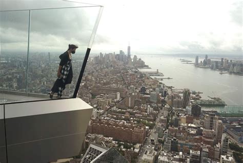 View From The Top Edge Observation Deck Reopens In New York News