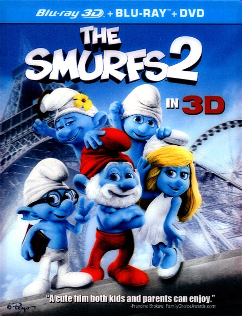 The Smurfs 2 In 3d 3 Discs Includes Digital Copy Ultraviolet 3d