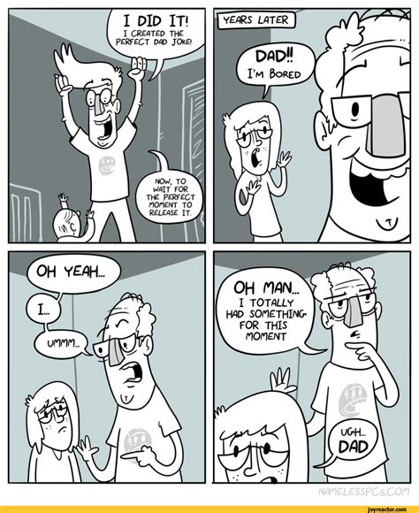 Dad Jokes Comic Strip Freeloljokes