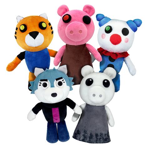 Piggy Official Store Piggy Collectible Plush 8 Plushies Series 1