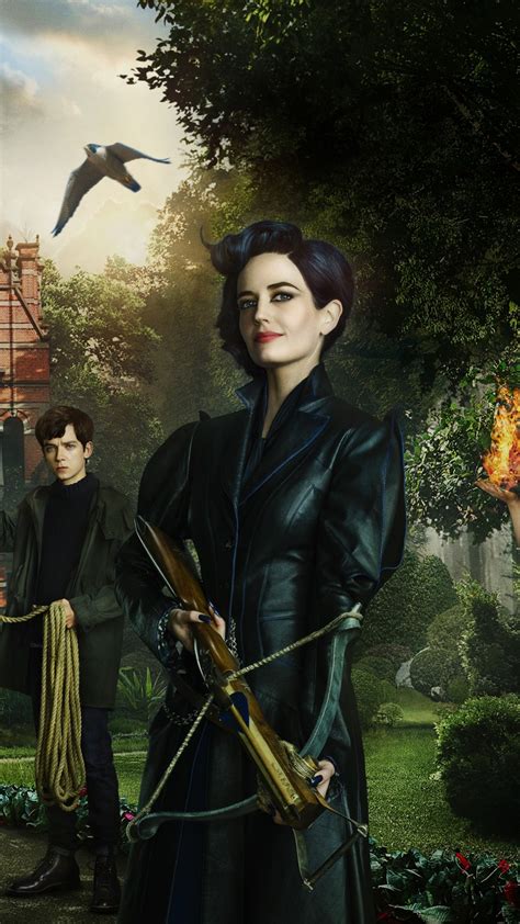 Wallpaper Miss Peregrines Home For Peculiar Children Eva Green Tim