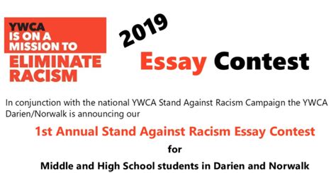 Essay on racism, essay about racism, racism argument essay, racism definition essay. 'Stand Against Racism' Essay Contest for Middle, High ...
