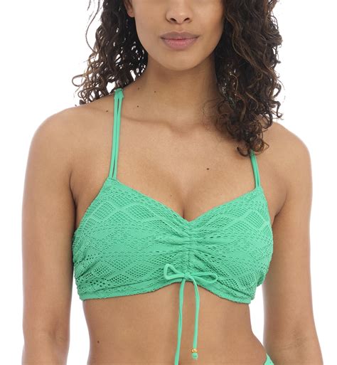Freya Sundance Concealed Underwire Bralette Bikini Top F Jade Walmart Com