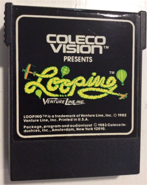 Coleco Colecovision Looping Game Cartridge Only Ebay