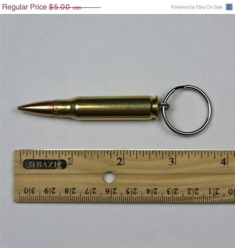 Bullet Keychain 275 Bullets Key Chain 762 Caliber Etsy Bullet