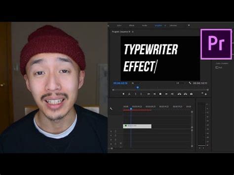Free text typewriter template with cursor for premiere pro from cc17. premiere pro type text effect - Google Search in 2020 ...