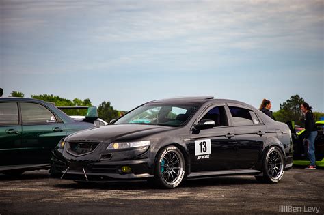 Black Acura Tl At Tuner Vibes Car Show