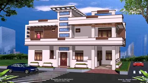 Duplex House Exterior Design Pictures In India