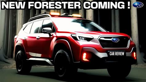 All New 2025 Subaru Forester Redesign Official Reveal First Look