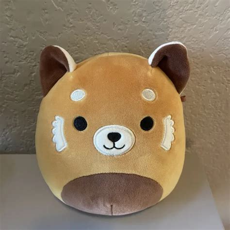 Squishmallows Plush Seth The Red Panda 8 Soft Pillow Toy Original Zoo