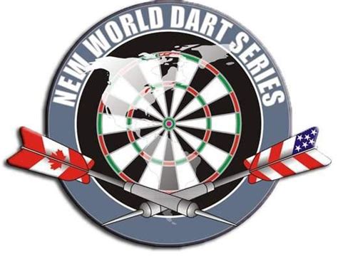 New World Dart Series Logo Dartboards Company Logo Dart