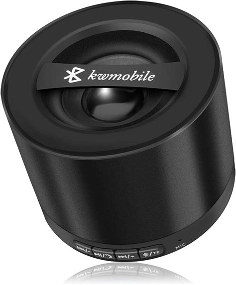 Kwmobile Mini Wireless Bluetooth Lautsprecher Mit Micro Sd Karten Slot Fm Radio Und