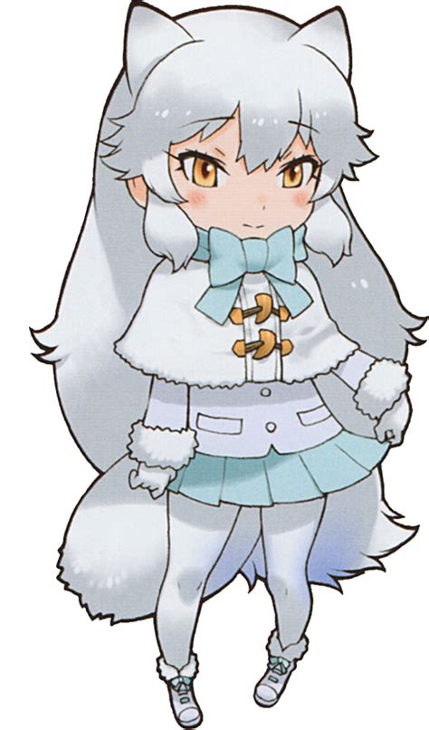 Kawaii Anime Arctic Fox Girl