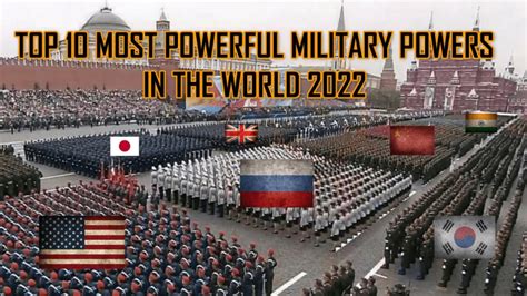 Top 10 Most Powerful Militaries In The World