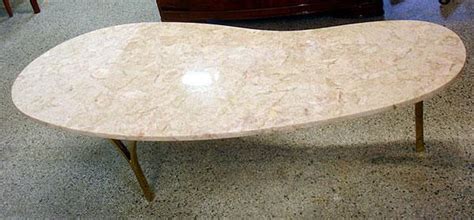 5 out of 5 stars. Vintage Kidney Bean Shaped Marble Coffee Table
