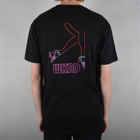 Wknd Skateboards Finesse Skate T Shirt Black Skate Clothing From Native Skate Store Uk