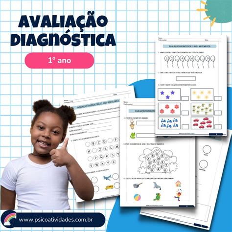 Avaliação Diagnostica 1 Ano Portugues E Matematica