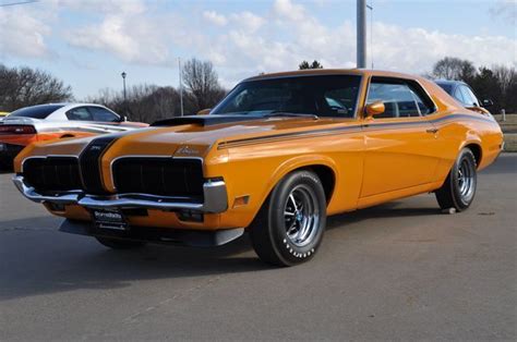 1970 Mercury Cougar Boss 302 Elimnator Competition Gold Paint With