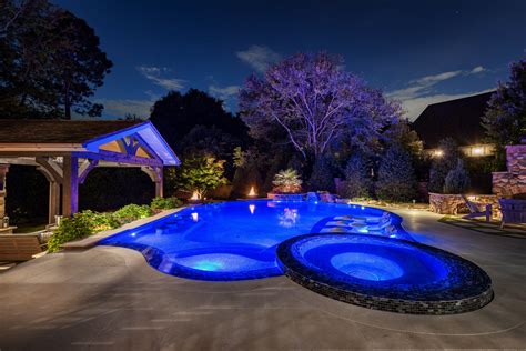 Private Oasis In Charlotte Nc Executive Swimming Pools Inc