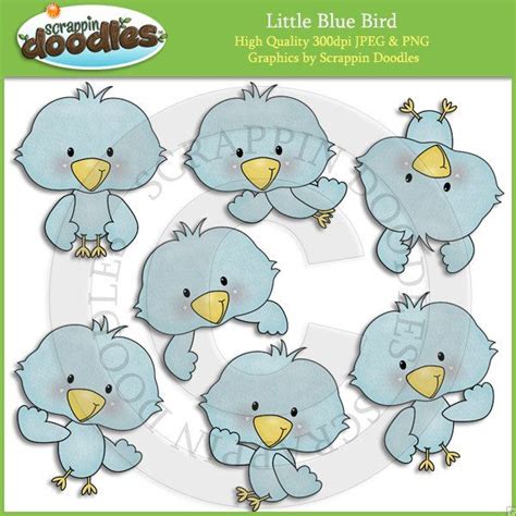 Little Blue Bird Blue Bird Clip Art Cute Clipart