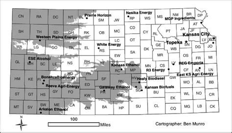 Location Of The High Plains Aquifer And Kansas Ethanol Plants