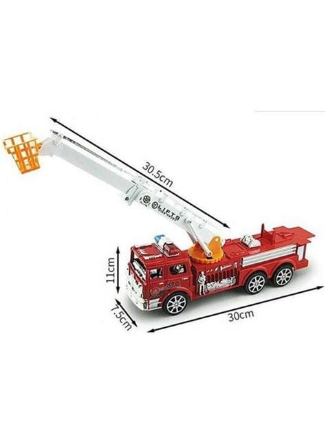 Buy Generic Fire Truck Toys Cool Toy Simulation Ladder Truck Fire