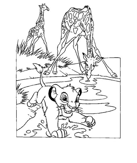 Lion King Coloring Pages Coloring Home