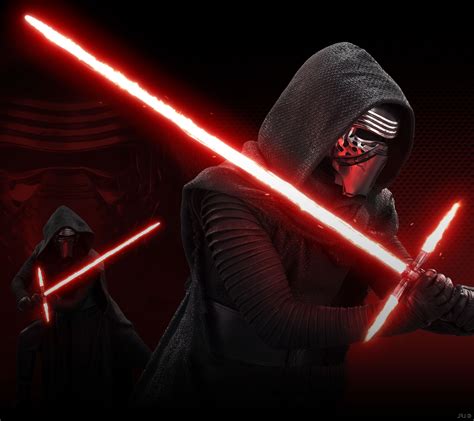 Kylo Ren Star Wars Star Wars Episode Vii The Force Awakens Sith Lightsaber Wallpaper