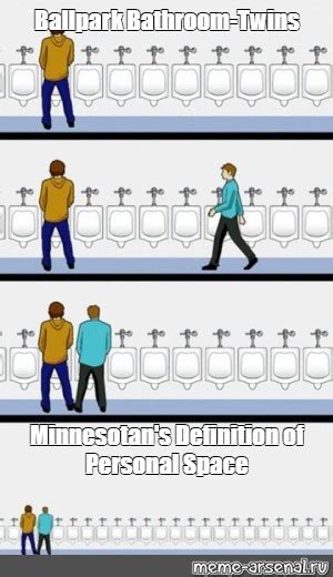 Meme Ballpark Bathroom Twins Minnesotans Definition Of Personal