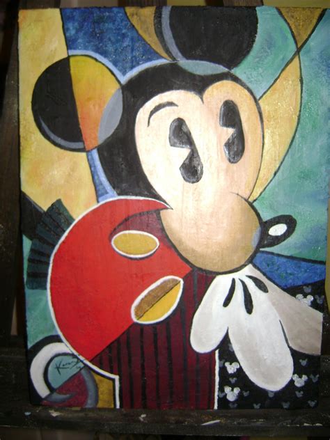 Abstract Mickey Mouse By Tottiewoodstock On Deviantart