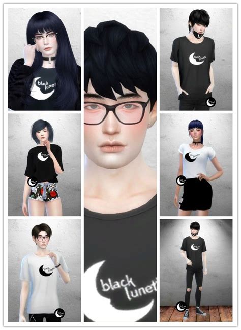 Sims 4 Cc Clothes By Black Lunette Filipino Food Shirts Ninesaur