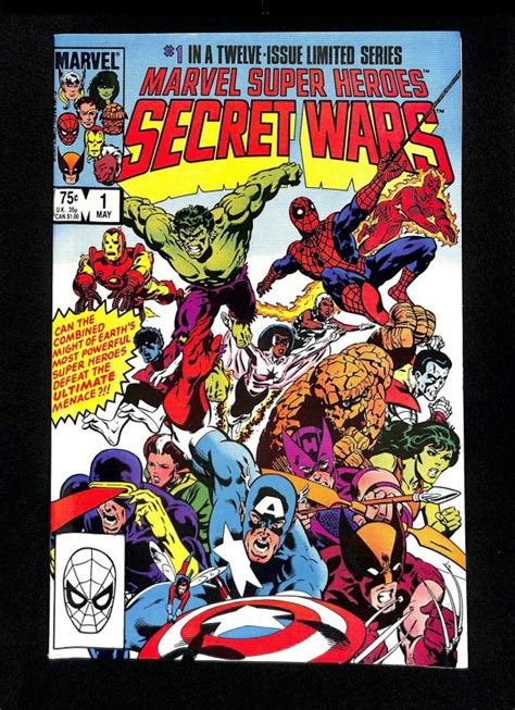Marvel Super Heroes Secret Wars Mike Zeck Cover Full Runs Sets